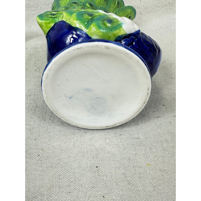 Strutting Peacock Vases For Sale In New Orleans - Image 6 of 6