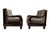 1950s Pair of Sculptural Lounge Chairs Attributed to Octavio Vidales for Muebles Johrvy, Mexico, 1950s For Sale - Image 5 of 17