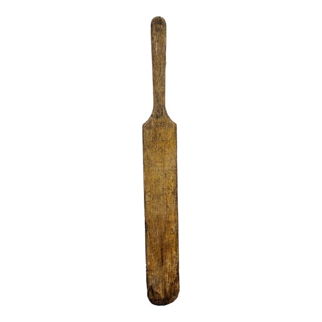 Early 1900s Child's Cricket Bat For Sale