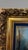 Mid 20th Century Signed Original Oil on Canvas Winter Landscape by Julian Rhinehardt – Ornate Gold Frame For Sale - Image 4 of 4