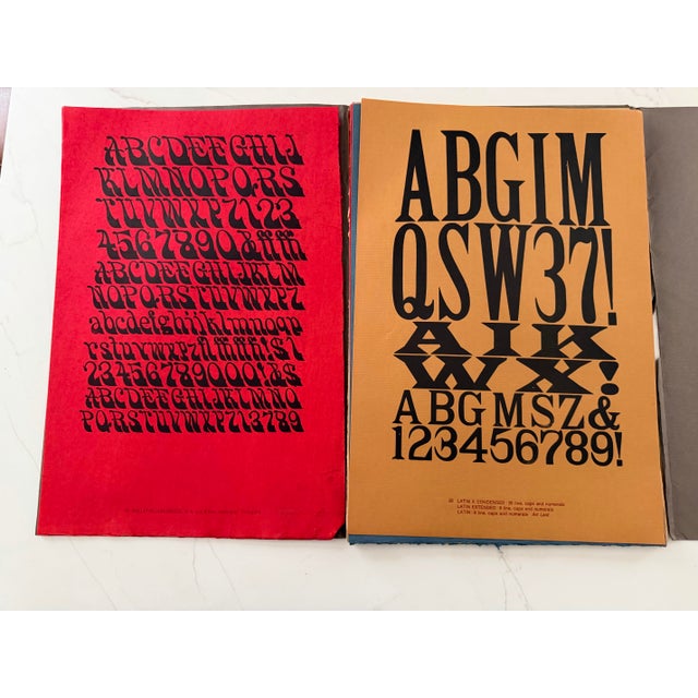 American Rare 1966 LTD Ed Wood Type Portfolio (23/25) - Springer, Warrum & Rob Roy Kelly For Sale - Image 3 of 12