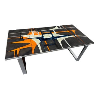 Vintage Ceramic Coffee Table from De Nisco For Sale