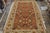 Arts & Crafts Late 19th Century Antique Arts & Crafts Rug in Rust With Floral Patterns, From Rug & Kilim For Sale - Image 3 of 9