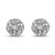 These diamond cluster earrings are mesmerizing in a spiraling design and heightened by luxurious textural elements. The...