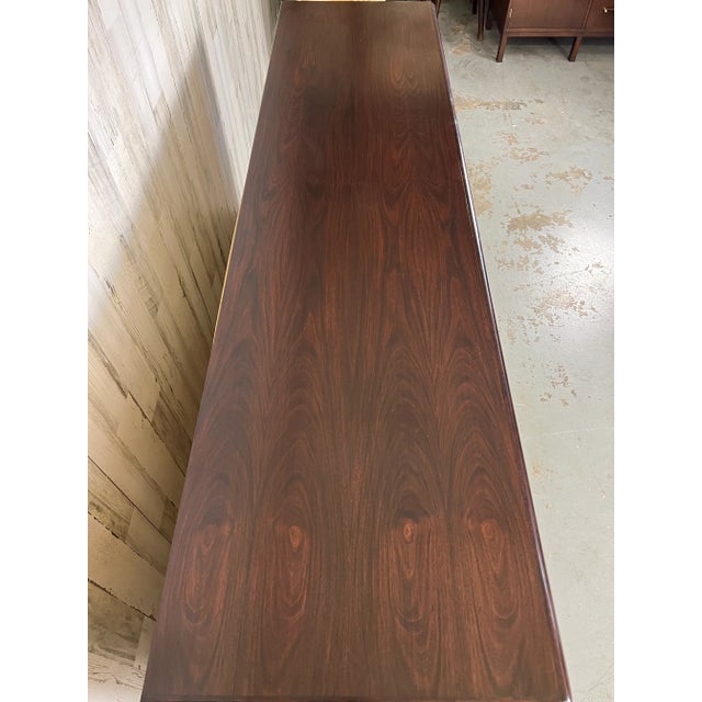 Rosewood Tambour Door Credenza by Dyrlund For Sale In Dallas - Image 6 of 13