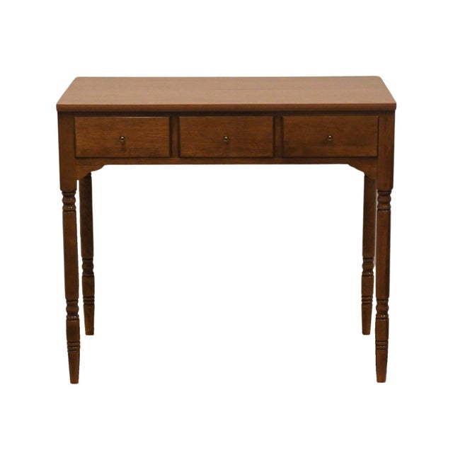 American Ethan Allen Heirloom Maple Nutmeg CRP Custom Room Plan 34" Extension Table 10-4513p For Sale - Image 3 of 9