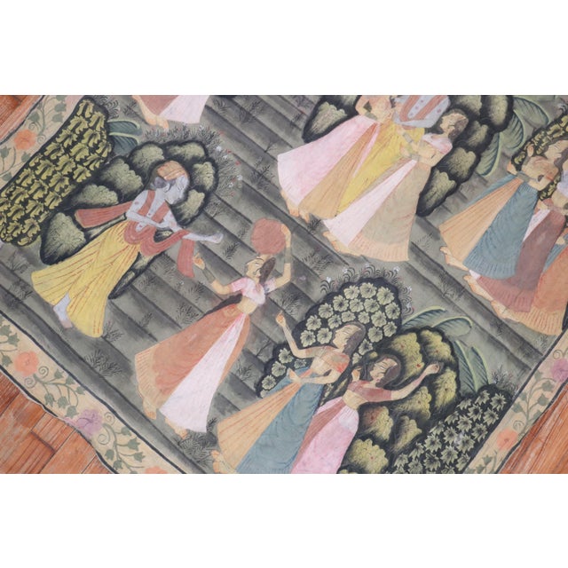 19th Century Indonesian Batik Textile - 3'7" x 5'8" For Sale - Image 17 of 18