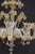Early 21st Century Venetian Murano Glass Chandelier With Gold Flecked Floral Details, Italy 21st Century For Sale - Image 5 of 6