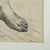 Realism Vintage Modernist Sketch of a Foot by Nora Hauser, Signed For Sale - Image 3 of 5