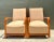 Mid-Century Modern Vintage Art Deco Lounge Chairs - Pair For Sale - Image 3 of 12