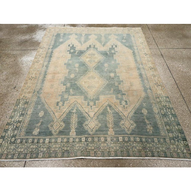 Galerie Shabab Collection Mid-20th Century Persian Afshar Accent Rug For Sale - Image 4 of 10