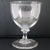 Traditional Two English Georgian Clear Glass Rummer Drinking Glasses For Sale - Image 3 of 6