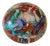 Vintage Confetti Themed Murano Blown Glass Paperweight For Sale