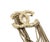 Chanel Chanel Gold CC Pearl Crystal Multi Chain Medium Brooch For Sale - Image 4 of 5