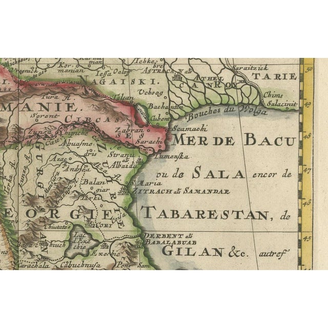 Historical Map of the Black Sea and Surrounding Regions, 1705 For Sale - Image 3 of 7