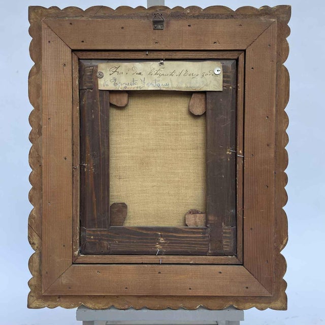 Ernesto Fontana, Between the Two Litigants the Third Enjoys, 1893, Oil on Canvas For Sale - Image 7 of 12