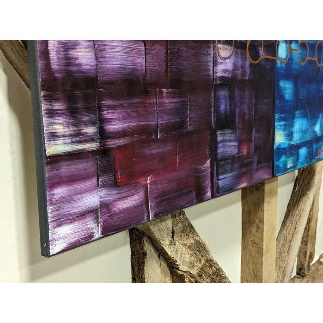 A beautiful series of original paintings. Each piece is composed of a montage of rectangular forms with a wonderful blend...