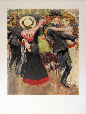 Approved, Le bal du Moulin de la Galette, Lithograph