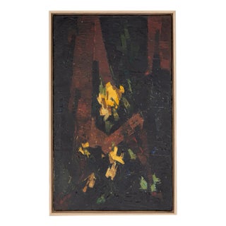 Ditti Hood, Ur Travels Flora, Oil on Canvas, Framed For Sale