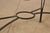 Vintage Glass Top Wrought Iron Patio Table For Sale - Image 11 of 18