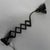 Black Vintage Industrial Scissor Lamp, 1950s For Sale - Image 8 of 14