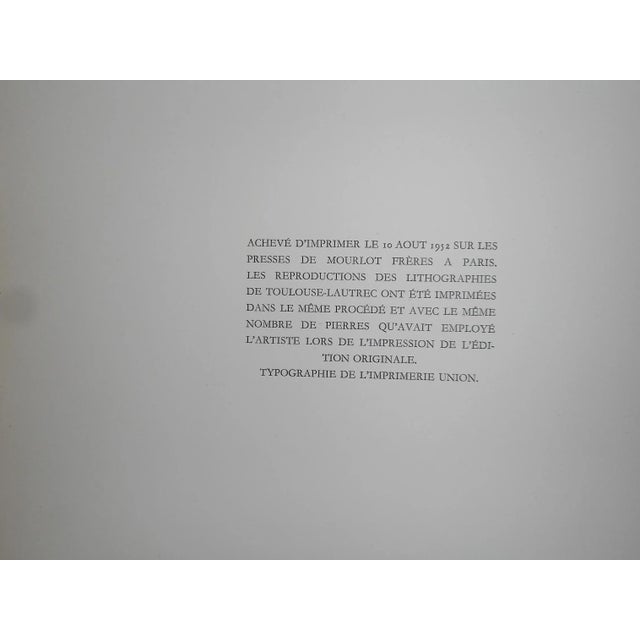 Toulouse-Lautrec Vintage Lithographs-Toulouse Lautrec- "Elles [Women]"-Set of 8 For Sale - Image 4 of 5