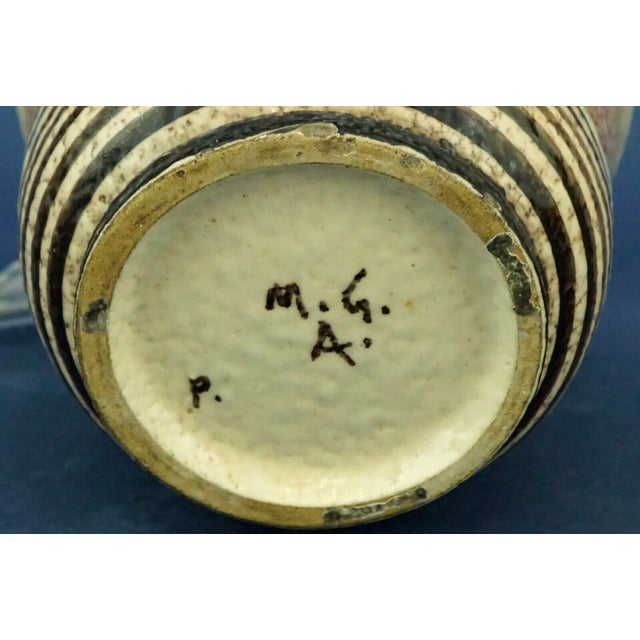 Vintage Ceramic Vase by Nicolaj Diulgheroff for MGA, 1920s For Sale - Image 18 of 18