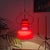 Red Glass Pendant Lamp from Flygsfors, Sweden, 1960s For Sale - Image 9 of 10
