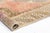 Textile Mid 20th Century Faded Coral and Olive Medallion Carpet For Sale - Image 7 of 10