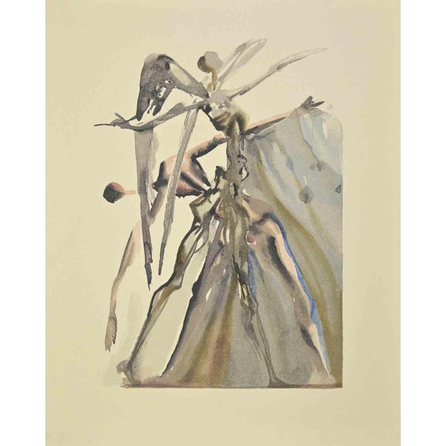 Salvador Dali, Souls of Contumacy, Woodcut, 1963 For Sale - Image 4 of 4