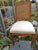 Wood Pair Vintage Country French Provincial Cane Back Wood Side Chairs Cabriole Legs For Sale - Image 7 of 12