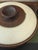 Coffee 1960s Denby Langley England Stoneware Brown and Cream Pottery Lidded Casserole For Sale - Image 8 of 11