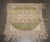 an early 20th Century worn green color Silk Keysari Square Rug