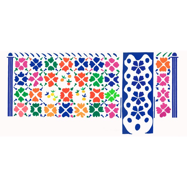 1958 Lithograph "Décoration Fruits" (Fruit Decoration) After Henri Matisse For Sale