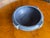 1920s Mission Rookwood Peter's & Reed or Rookwood Matte Blue Pottery Ikebana Bowl For Sale - Image 5 of 6