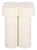 Wood Bastien Accent Table in Ivory For Sale - Image 7 of 7