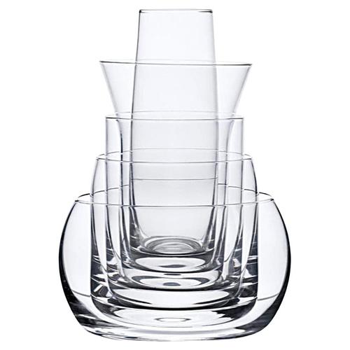 Glass Vases by Joe Colombo for Karakter, Set of 5 For Sale - Image 6 of 6