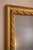 Large Hollywood Regency Style Gilt Wall Mirror – Textured Sunlit Brass Frame – 52” X 34.5” – Decorative Beaded Frame For Sale In Los Angeles - Image 6 of 7