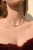 This is part of Chairish’s Fine Jewelry assortment. Diamond Studded Chain Necklace in 14K Gold studded with round cut...