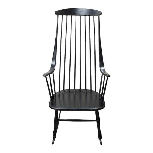 1960s Grandessa MCM Rocking Chair Attributed to Lena Larsson Design For Sale