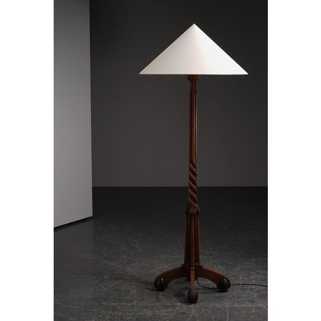 Amsterdamse School Standing Lamp, 1920s For Sale - Image 15 of 15