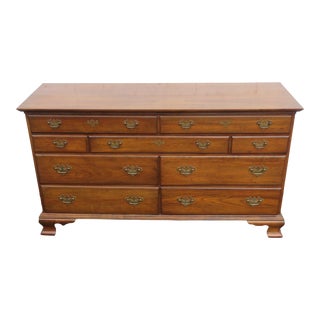 Pennsylvania House Solid Cherry Low Dresser For Sale