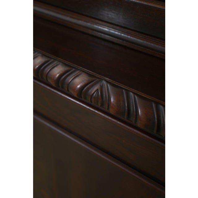 Baker Chippendale Historic Charleston Mahogany China Cabinet For Sale - Image 16 of 18