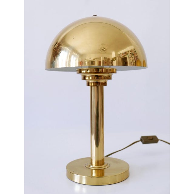 Brass Table Lamp from WSB Germany, 1970s For Sale - Image 10 of 18