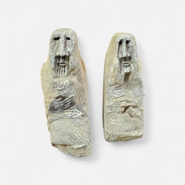 Stone Sculptures from Ad Maas, Set of 2 For Sale - Image 4 of 13