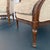 Pair of Mid-Century Louis XVI Style Carved Walnut Bergère Armchairs For Sale - Image 9 of 9