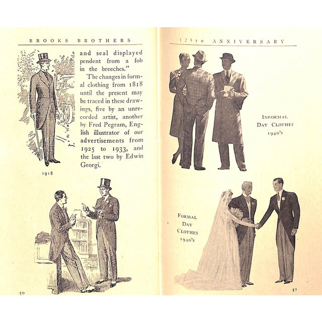 "Brooks Brothers: One Hundred Twenty-Five Years 1818-1943" For Sale - Image 4 of 14