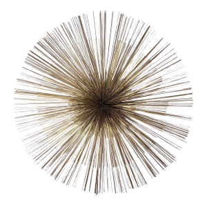 Signed Curtis Jere Starburst POM POM Abstract Wall Sculpture
