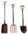 Vintage Garden Tool Set For Sale