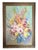 Mid-Century Modern Vintage Botanical Floral Bouquet Still Life Painting Framed For Sale - Image 3 of 16